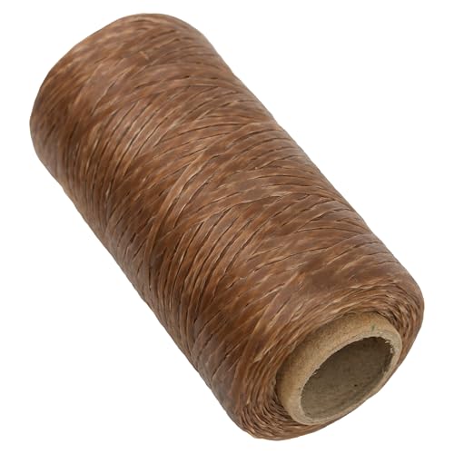 The Beadsmith Künstliche Sinew Cord – gewachste Polyester-Bastelschnur, mittelbraun, 5-lagig, 113 g Spule, 120 m von The Beadsmith
