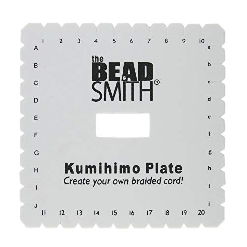 The Beadsmith Kumihimo Scheibe 6", quadratisch von The Beadsmith