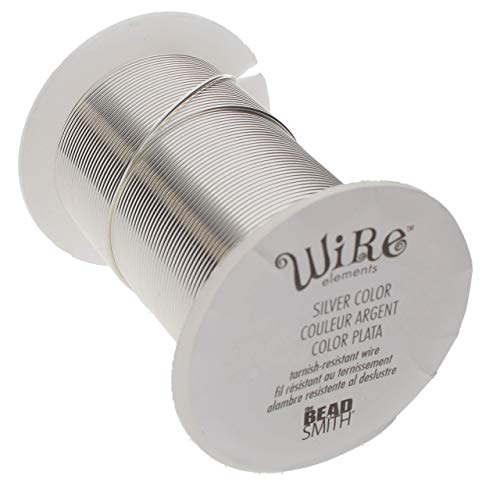 The Beadsmith Wire Elements Kupferdraht, lackiert, anlaufgeschützt, für Schmuckherstellung, 9,14 m Spule von The Beadsmith