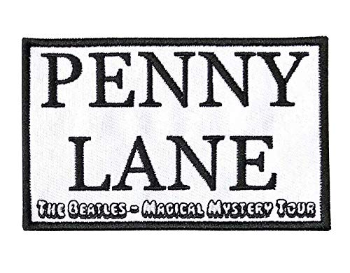 The Beatles Patch Magical Mystery Tour Penny Lane embroidered Iron on6x9.5cm One Size von The Beatles