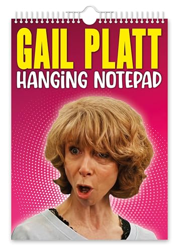 The Calendar King // Gail Platt – Notizblock zum Aufhängen, A4-Format, Spiralbindung mit hochwertigem, liniertem Papier von The Calendar King