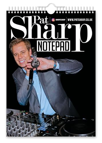 The Calendar King // Pat Sharp Notizblock zum Aufhängen, A4-Format, Spiralbindung mit hochwertigem, liniertem Papier The Calendar King // Pat Sharp Notizblock zum Aufhängen, A4-Format, Spiralbindung mit hochwertigem, liniertem Papier von The Calendar King