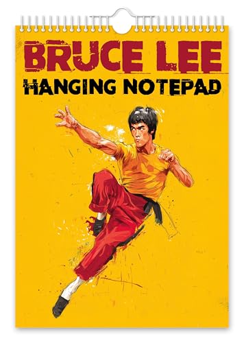 The Calendar King Bruce Lee Notizblock zum Aufhängen, A4-Format, Spiralbindung, liniertes Premium-Papier The Calendar King Bruce Lee Notizblock zum Aufhängen, A4-Format, Spiralbindung, liniertes Premium-Papier von The Calendar King