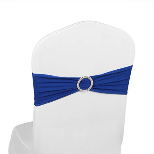 The Chair Cover Company Elastische Stuhlhussen aus Spandex mit Schnalle für Hochzeiten, Partys, Zulieferer, Dekorationen, königsblau, 50PCS The Chair Cover Company Elastische Stuhlhussen aus Spandex mit Schnalle für Hochzeiten, Partys, Zulieferer, Dekorationen, königsblau, 50PCS von The Chair Cover Company