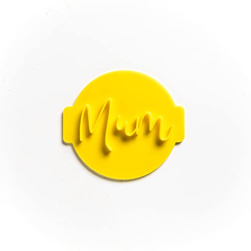 The Cookie Cutter Hub Mum Prägung / Stempel für Cupcakes Fondant Zuckerguss Ton Kuchen Backen Dekoration von The Cookie Cutter Hub