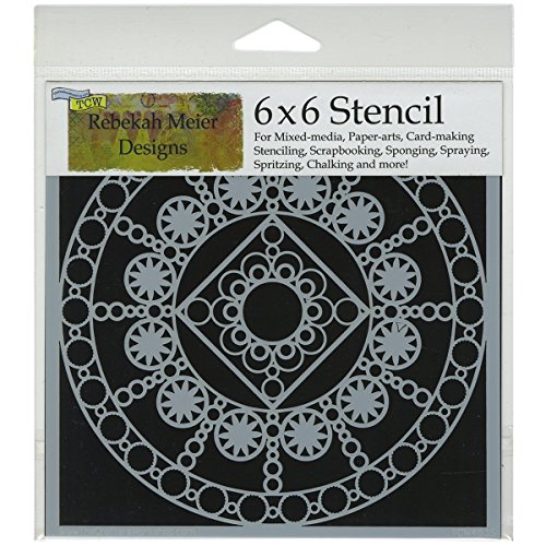 The Crafter 's Workshop 6 x 6 Byzantinische Schablone, schwarz/weiß The Crafter 's Workshop 6 x 6 Byzantinische Schablone, schwarz/weiß von The Crafter's Workshop