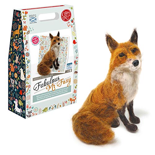 Crafty Kit Company Nadelfilz-Set, Motiv: Fabulous Mr Foxy, Fuchs von The Crafty Kit Company