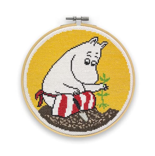 The Crafty Kit Company Moomin Kreuzstich-Bastelset – Moominmamma Pflanz-Bastelset für Anfänger mit Nadeln, Faden, Stoff und einem Anfängerführer The Crafty Kit Company Moomin Kreuzstich-Bastelset – Moominmamma Pflanz-Bastelset für Anfänger mit Nadeln, Faden, Stoff und einem Anfängerführer von The Crafty Kit