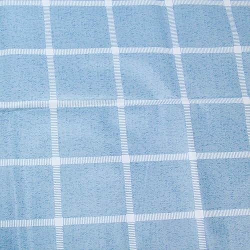PVC-Tischdecke, Stoff, Meterware, abwischbar, Pflegeschutz, 140 cm breit, wasserdicht, öldicht, leicht zu schneiden, Blau PVC-Tischdecke, Stoff, Meterware, abwischbar, Pflegeschutz, 140 cm breit, wasserdicht, öldicht, leicht zu schneiden, Blau von The Fabric Guys