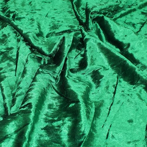 Samtstoff, vorgeschnitten, luxuriös, weich, 140 cm breit, Smaragdgrün, 3 m Samtstoff, vorgeschnitten, luxuriös, weich, 140 cm breit, Smaragdgrün, 3 m von The Fabric Guys
