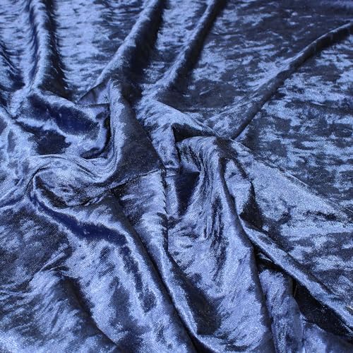 Samtstoff, vorgeschnitten, luxuriöses, weiches Schneidermaterial, 140 cm breit, Ozeanblau, 3 m Samtstoff, vorgeschnitten, luxuriöses, weiches Schneidermaterial, 140 cm breit, Ozeanblau, 3 m von The Fabric Guys