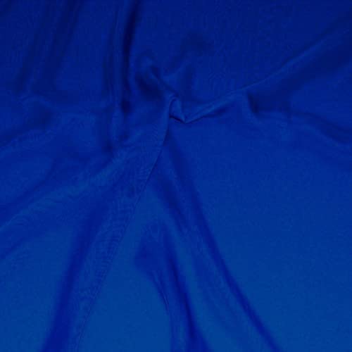 The Fabric Guys Hochwertiger einfarbiger Georgette-Stoff, 100 % Polyester, 150 cm breit, in 24 Farben erhältlich, Königsblau The Fabric Guys Hochwertiger einfarbiger Georgette-Stoff, 100 % Polyester, 150 cm breit, in 24 Farben erhältlich, Königsblau von The Fabric Guys