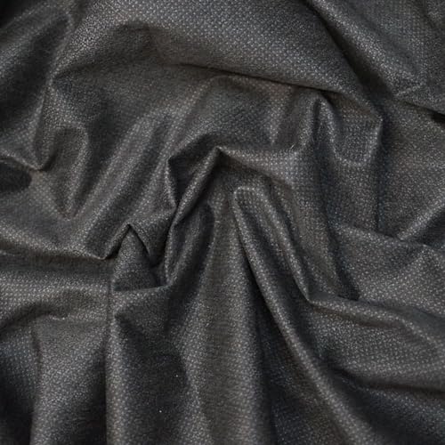 "The Fabric Guys“ TFG zum Aufbügeln, 150 cm breit, bügelbarer Einlagestoff, schwarz, leichte Vliesstoffrückseite, Hitze- und Bindungsnähen, Basteln "The Fabric Guys“ TFG zum Aufbügeln, 150 cm breit, bügelbarer Einlagestoff, schwarz, leichte Vliesstoffrückseite, Hitze- und Bindungsnähen, Basteln von The Fabric Guys