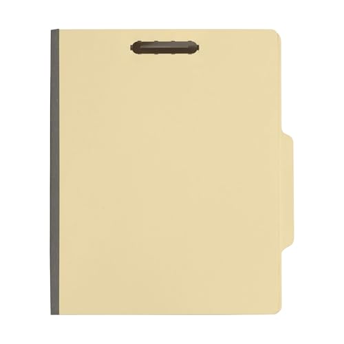 The File King Manila-Klassifizierungsordner mit zwei Trennwänden, Briefgröße, Box mit 25 Stück, 2/5 ROC Top Tab | 2,5 cm Erweiterung | 5,1 cm Befestigungszinken | hergestellt in Amerika The File King Manila-Klassifizierungsordner mit zwei Trennwänden, Briefgröße, Box mit 25 Stück, 2/5 ROC Top Tab | 2,5 cm Erweiterung | 5,1 cm Befestigungszinken | hergestellt in Amerika von The File King