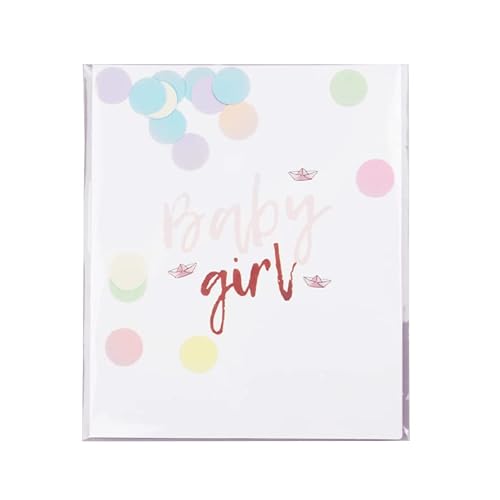 Konfetti Cards - Baby Girl von The Gift Label