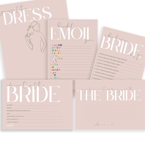 Blush Pink Hen Party 5-in-1 Spielpaket für Junggesellinnenabschied (HB5) von The Little Party Company