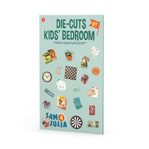 Das Mäusehaus – Stanzbögen für Kinderzimmer – Zubehör 1/12 für Puppenhaus/Puppenstube – Bastel-Set enthält 4 Bögen mit Kinderzimmer-Gegenständen Das Mäusehaus – Stanzbögen für Kinderzimmer – Zubehör 1/12 für Puppenhaus/Puppenstube – Bastel-Set enthält 4 Bögen mit Kinderzimmer-Gegenständen von The Mouse Mansion