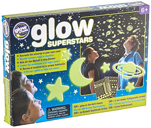 The Original Glowstars Company B8800 Brainstorm Toys Glow Superstars, Various von The Original Glowstars Company