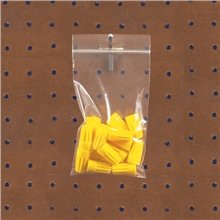 20,3 x 25,4 cm – 4 mm wiederverschließbare Polybeutel mit Loch zum Aufhängen von The Packaging Company