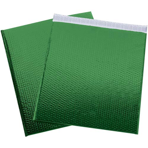 Glamour-Luftpolster-Versandtaschen, 57 cm, Grün, 48 cm Glamour-Luftpolster-Versandtaschen, 57 cm, Grün, 48 cm von The Packaging Company