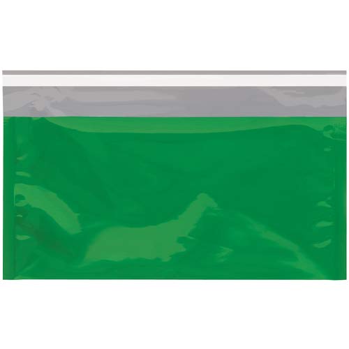 Glamour-Versandtaschen, 16,5 x 26,7 cm, Grün Metallic Glamour-Versandtaschen, 16,5 x 26,7 cm, Grün Metallic von The Packaging Company