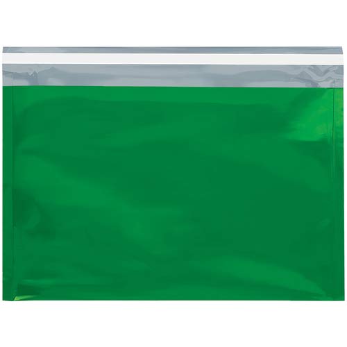 Glamour-Versandtaschen, 24 x 31 cm, Grün Metallic Glamour-Versandtaschen, 24 x 31 cm, Grün Metallic von The Packaging Company