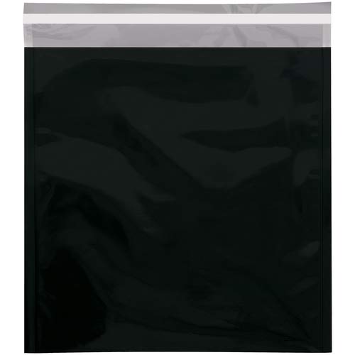 Glamour-Versandtaschen, 26 x 33 cm, Schwarz Metallic von The Packaging Company