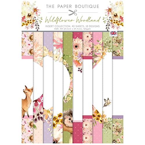 The Paper Boutique Wildflower Woodland - Einsätze von The Paper Boutique