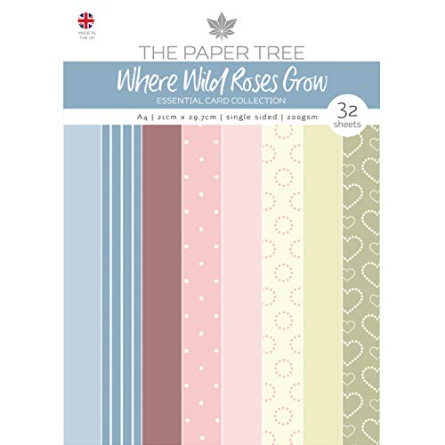 The Paper Tree Wild Roses Grow Essential Colour Karte, Pastellfarben, A4 von The Paper Tree
