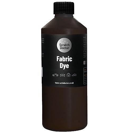 Scratch Doctor Liquid Fabric Dye Textilfarbe flüssig, einfach zu bedienende Textilfarbe für Sofas, Möbel, Kleidung, Leinwand, Schuhe, Denim und mehr, erhältlich in 23 Farben (schokobraun, von The Scratch Doctor