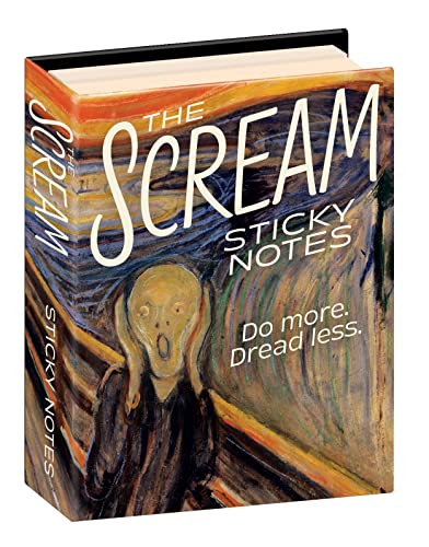 Edvard Munch's Scream Sticky Notes Booklet von The Unemployed Philosophers Guild