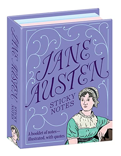 The Unemployed Philosophers Guild Jane Austen Haftnotizen-Broschüre, 1 Booklet von The Unemployed Philosophers Guild