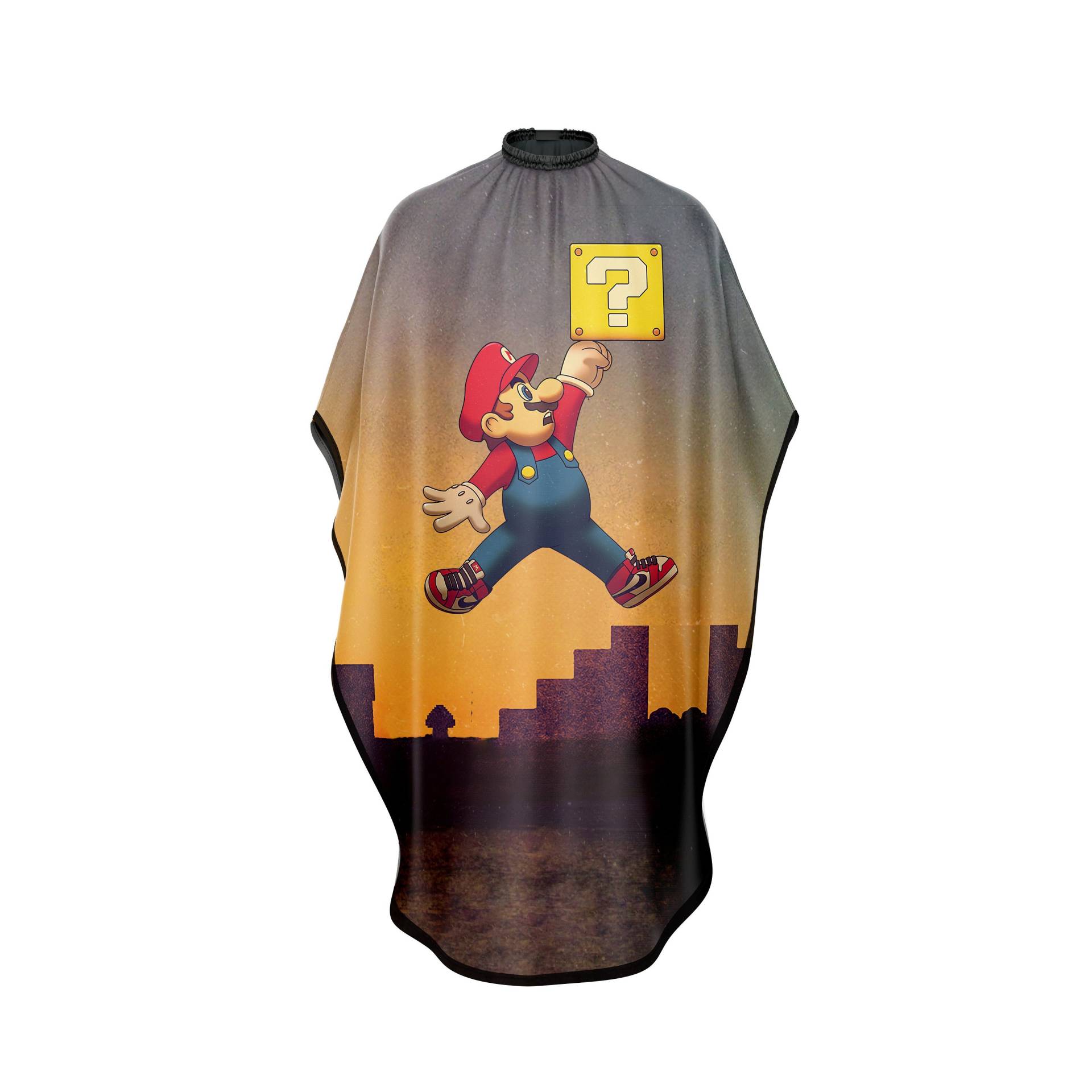 Mario Bros Jordan Barbier Umhang Mario Bros Jordan Barbier Umhang von TheBarberCornerShop