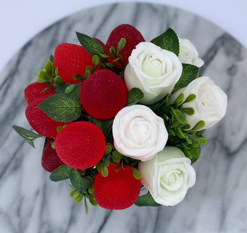 strauß Seife, Muttertagsgeschenk, Pfingstrosen Geburtstagsgeschenk Für Deine Mama, Handgemachte Dekorative Blumenseife von TheDivaSoap