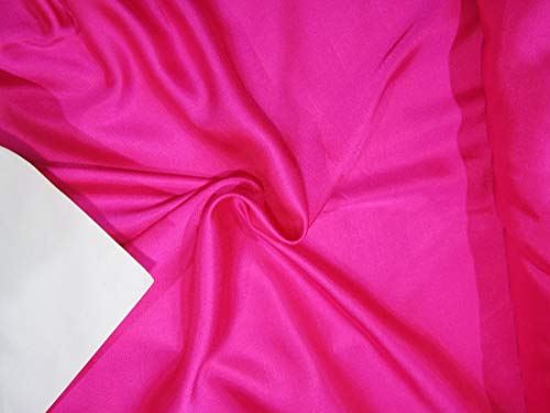 Stoff aus Viskose, Modal, Satin, 111,8 cm breit, Pink von TheFabricFactory