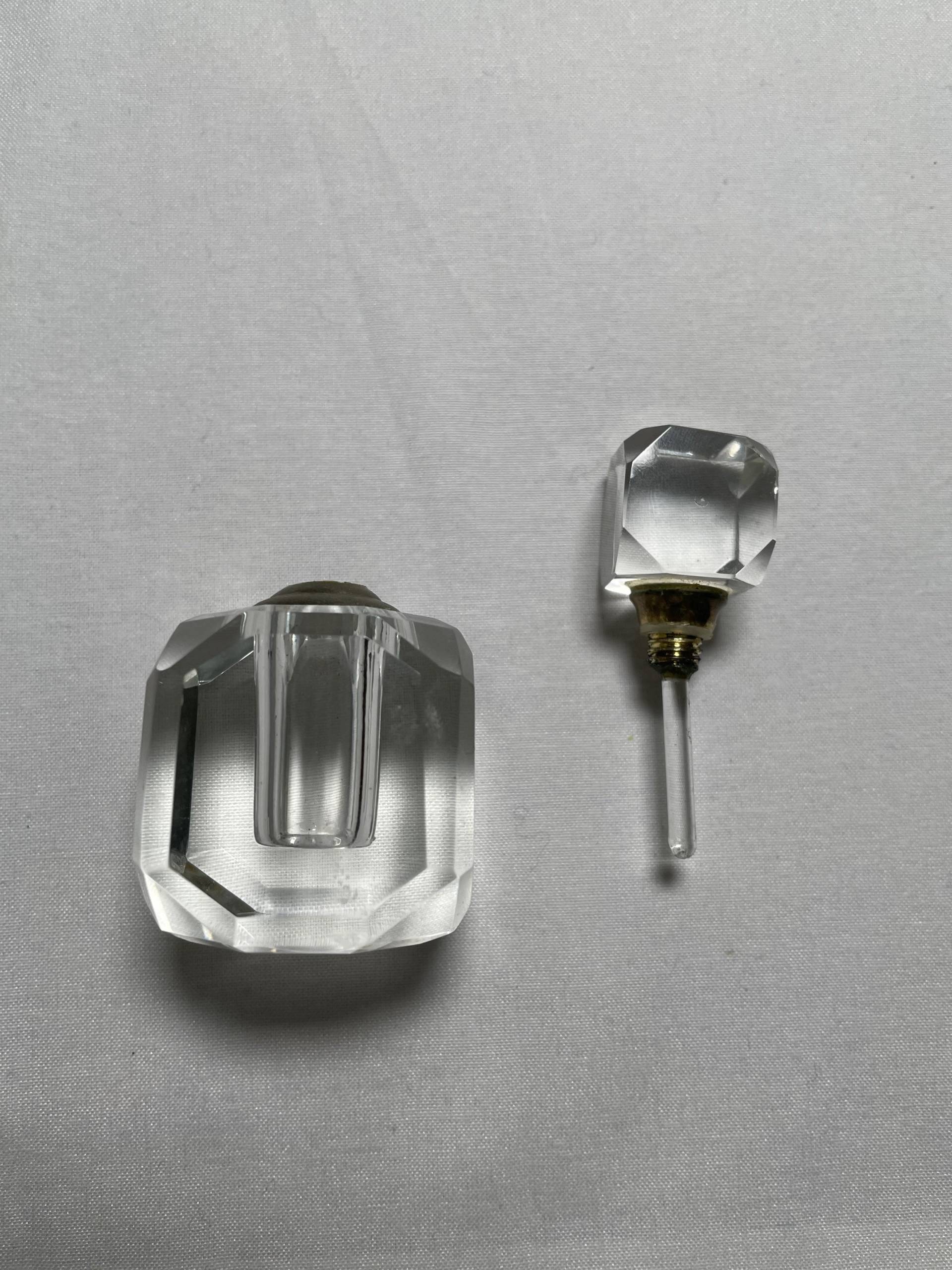 Crystal Prisma Parfum Flasche & Glas Stopper von TheFrenchOrchard