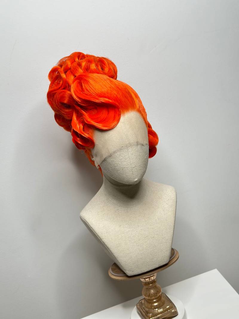 Classy Asymmetrical Updo Orange von TheGingHair