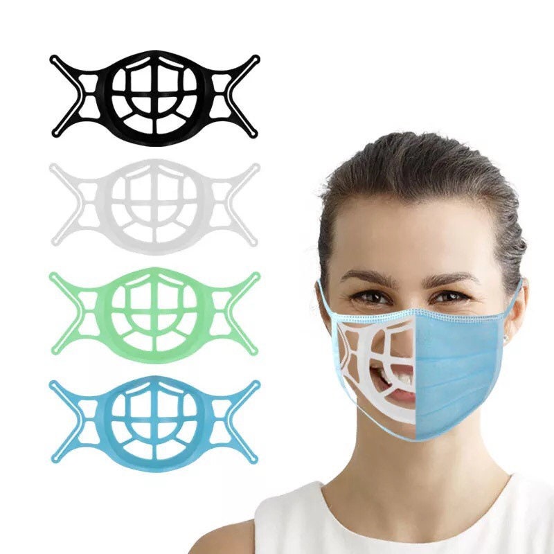 3D Gesichtsmaskenhalter, Innenträger Rahmen, Lippenstiftschutz Für Maske, Atem & Sprechen Leichter, Familien Geschenkidee von TheKPrinceCollection