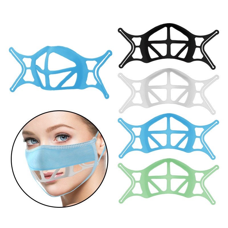 3D-Gesichtsmaskenhalterung, Upgrade 2022-Gesichtsmaske Innerer Stützrahmen, Lippenstiftschutz Für Maske, Reibung Am Kinn Reduzieren, Atem Sprechen von TheKPrinceCollection