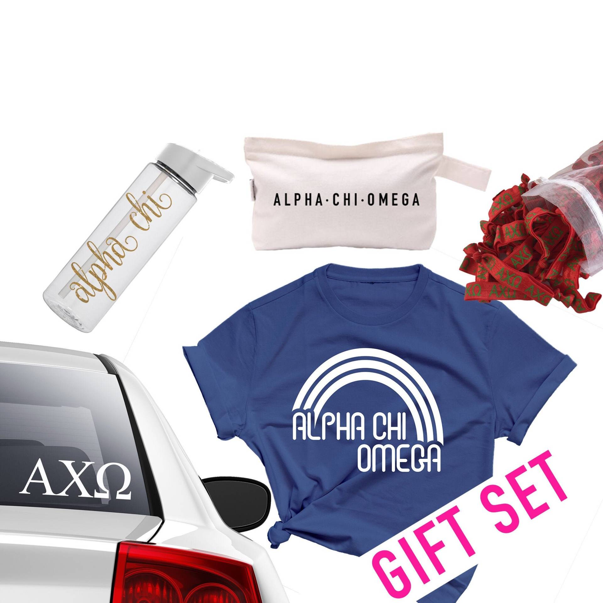 Alpha Chi Omega Merch Set - Sorority Bundle Gift von TheLuxuryGirl