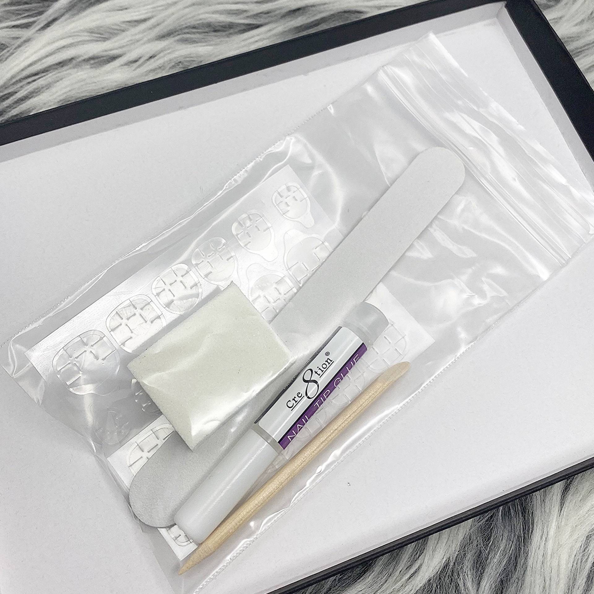 Prep Kit - Mini Puffer, Datei, Holz Stick, Nagel Kleber & Tab Combo Prep Kit - Mini Puffer, Datei, Holz Stick, Nagel Kleber & Tab Combo von TheNailest