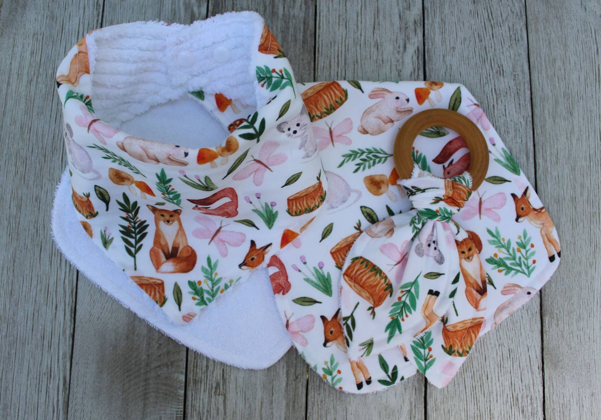 Baby Mädchen Wald Shower Geschenk | Neugeborenen Fuchs Waldland von TheRedFoxFinds