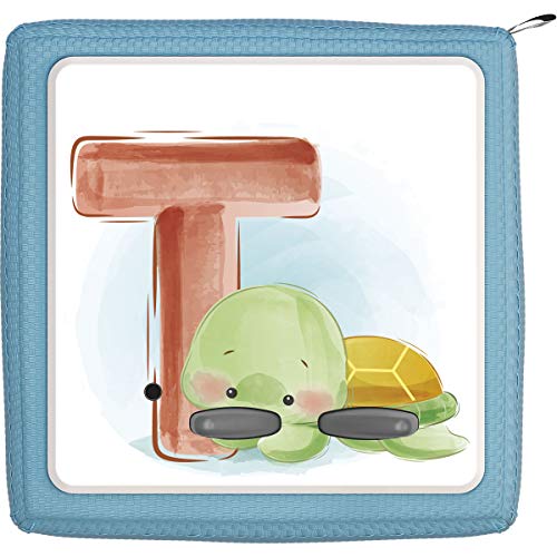 TheSmartGuard Schutzfolie passend für die Toniebox | Folie Sticker | Baby Schildkröte mit Buchstabe T von TheSmartGuard