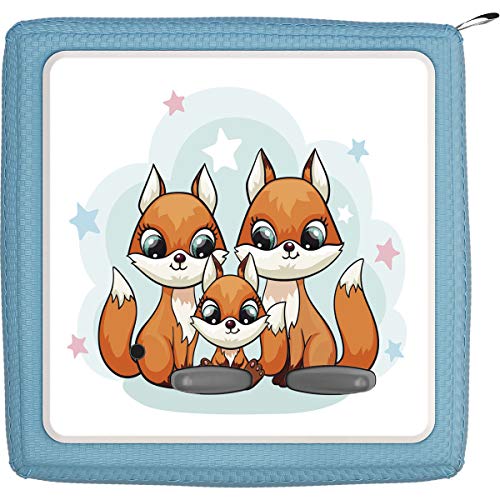 TheSmartGuard Schutzfolie passend für die Toniebox | Folie Sticker | Fuchs Familie mit Sternen von TheSmartGuard