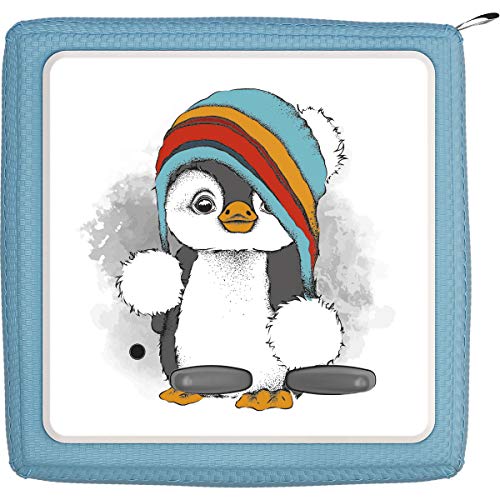 TheSmartGuard Schutzfolie passend für die Toniebox | Folie Sticker | Pinguin mit Mütze im Winter von TheSmartGuard