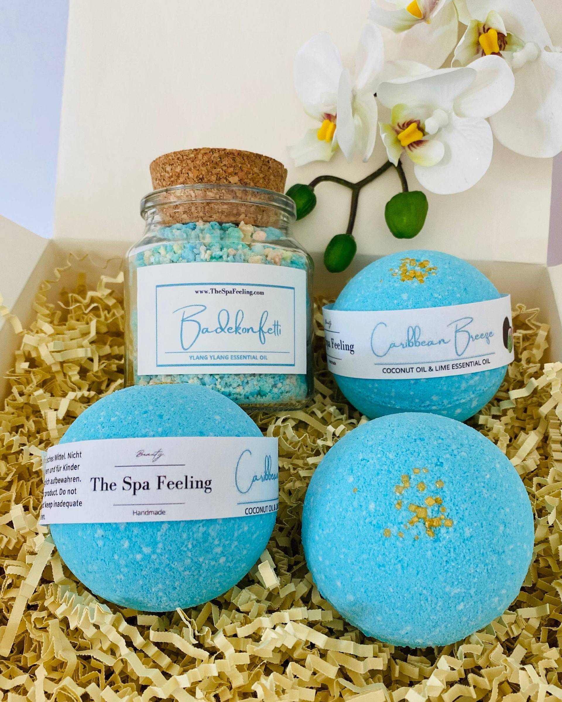 Badekugel, Badeset, Geschenk Freundin, Badekugel Box, Bade Set, Wellnessgeschenk Für Sie, Mama von TheSpaFeeling