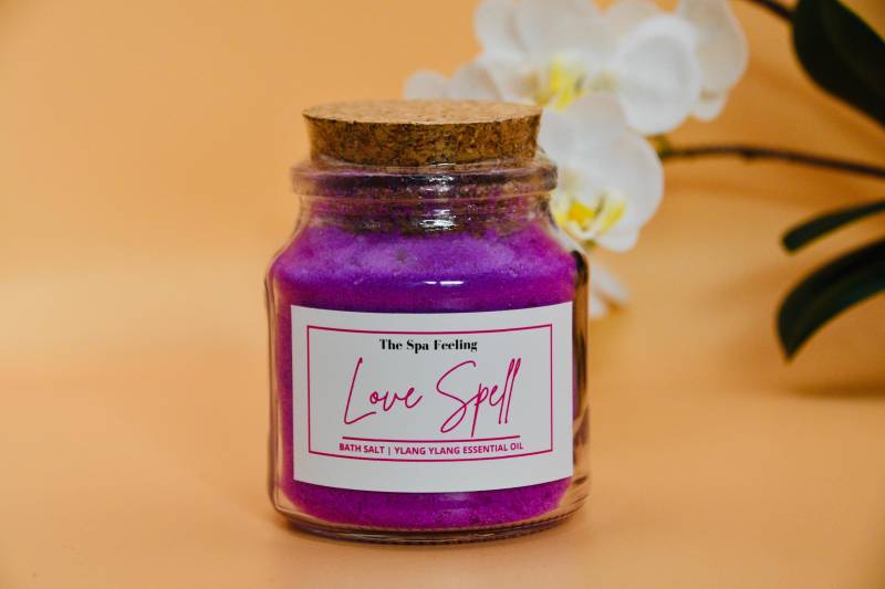Badesalz Ylang Ylang, Geschenk Frau, Freundin, Geburtstagsgeschenk, Frauen von TheSpaFeeling