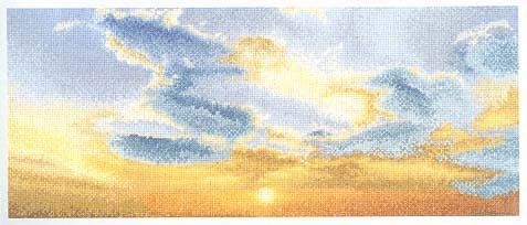 Thea Gouverneur 404A Kreuzstich-Set, Mehrfarbig, 14.5x35cm von Thea GOUVERNEUR SINCE 1959