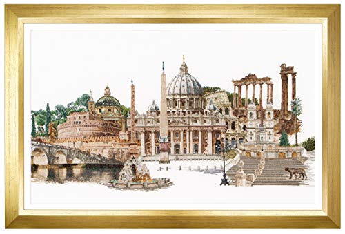 Thea Gouverneur - Kreuzstich-Set - Rom Italien- Leinen - Leinen - 36 Count - Für Erwachsene - 499 Thea Gouverneur - Kreuzstich-Set - Rom Italien- Leinen - Leinen - 36 Count - Für Erwachsene - 499 von Thea GOUVERNEUR SINCE 1959