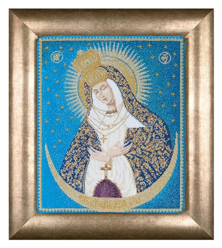 Thea Gouverneur - Kreuzstich-Set - Unsere Liee Frau von der Pforte der Morgendämmerung - Aida - 18 Count - Für Erwachsene - 530A Thea Gouverneur - Kreuzstich-Set - Unsere Liee Frau von der Pforte der Morgendämmerung - Aida - 18 Count - Für Erwachsene - 530A von Thea GOUVERNEUR SINCE 1959